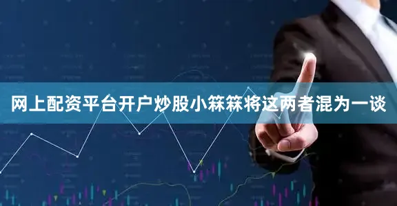 网上配资平台开户炒股小箖箖将这两者混为一谈